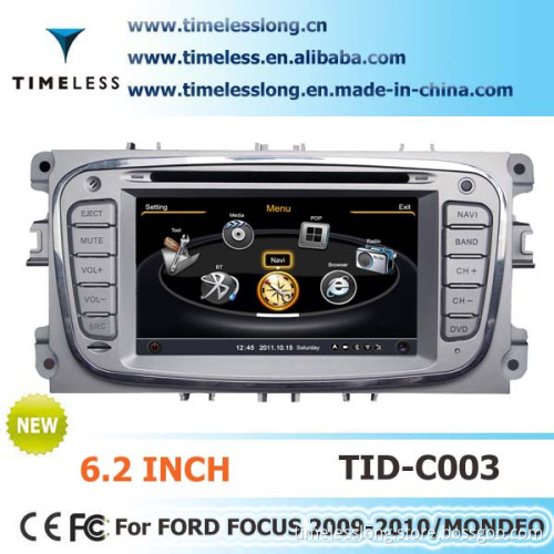 Car Radio for Ford Focus 2009-2013 with GPS 6.2 Inch RDS iPod Radio Bluetooth 3G WiFi 20 Disc Copying S100 Platform (TID-C003)